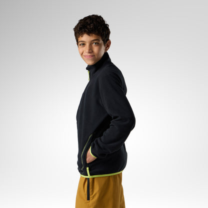 Jacheta copii Rossignol JR polar fleece Black