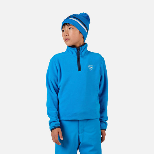 Bluza copii Rossignol JR STRAWPILE FLEECE HZ Blazing blue