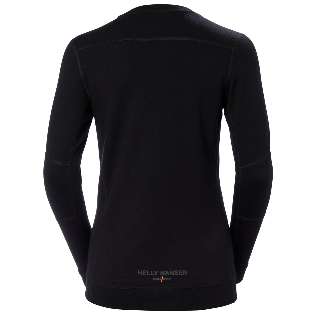 Bluza dama Helly Hansen Lifa Merino Base Layer Crewneck, neagra, XS