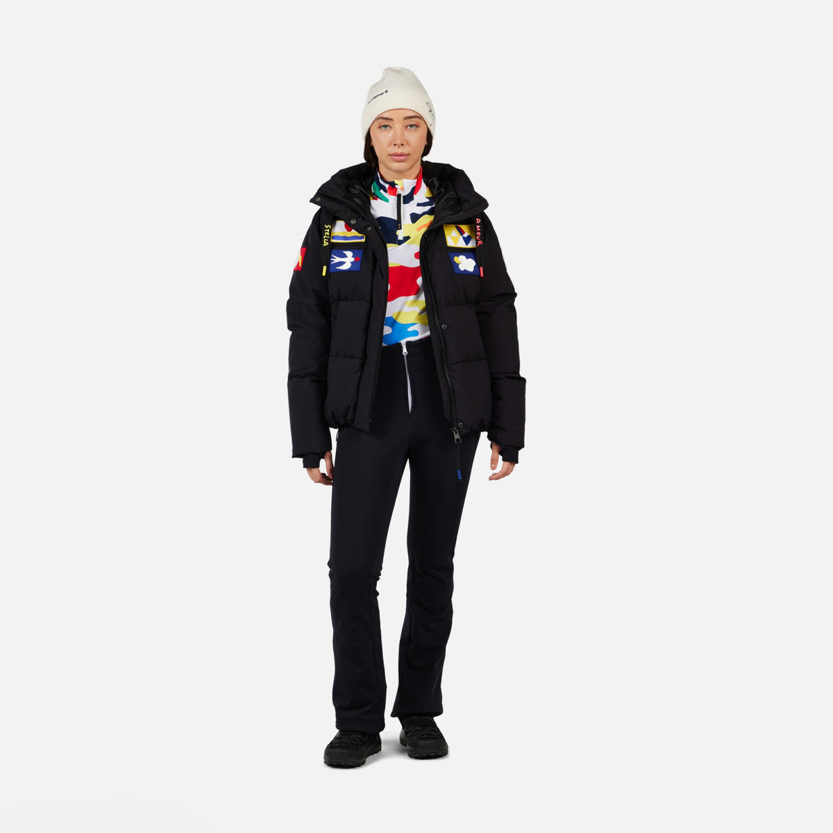 Bluza dama Rossignol JCC W BOOSTER HZ - Camo print