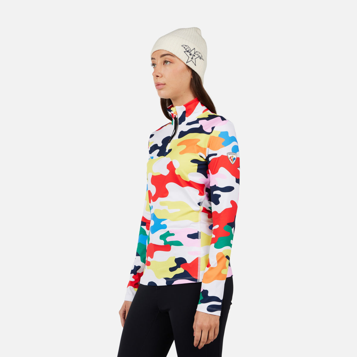 Bluza dama Rossignol JCC W BOOSTER HZ - Camo print
