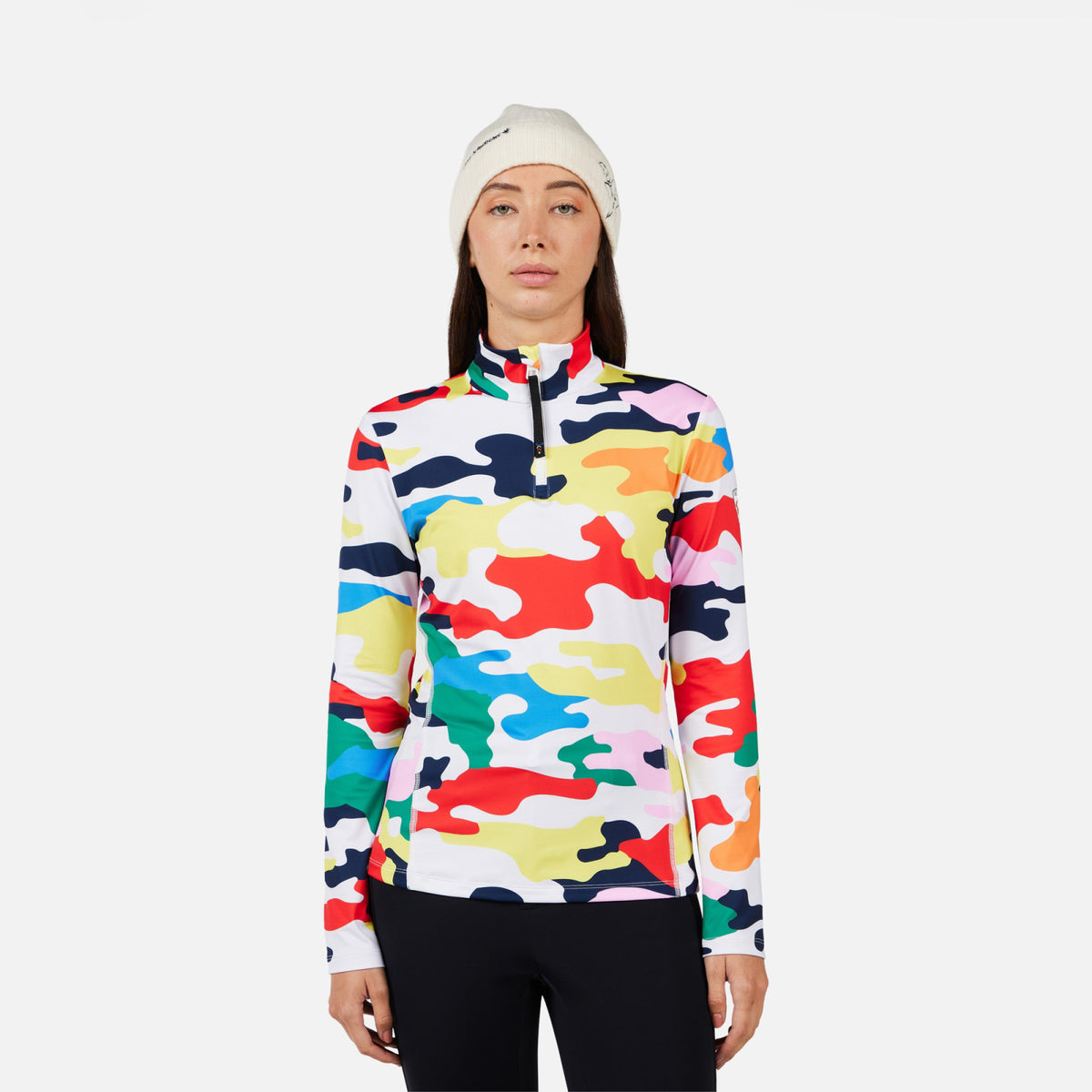 Bluza dama Rossignol JCC W BOOSTER HZ - Camo print