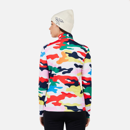 Bluza dama Rossignol JCC W BOOSTER HZ - Camo print