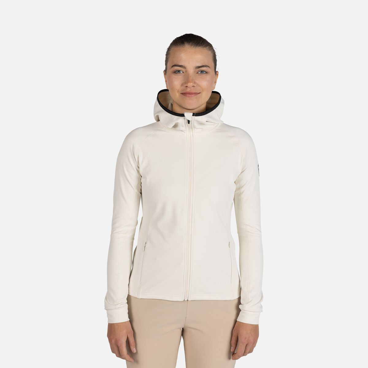 Bluza dama Rossignol MID LAYER THIN FZ Whitecap Sand