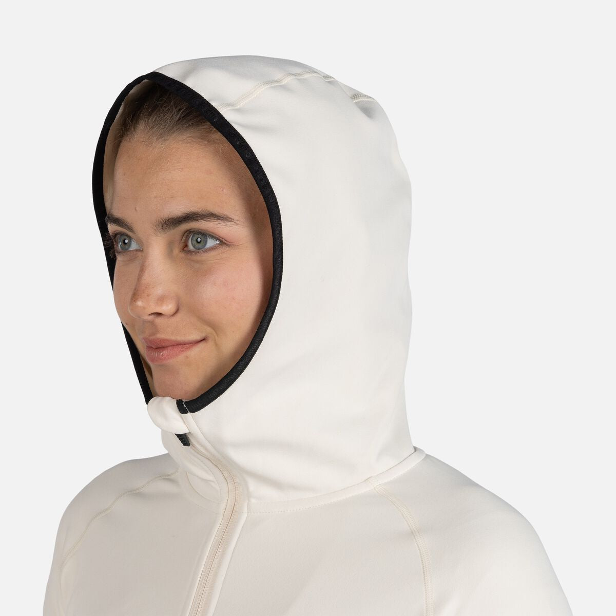 Bluza dama Rossignol MID LAYER THIN FZ Whitecap Sand