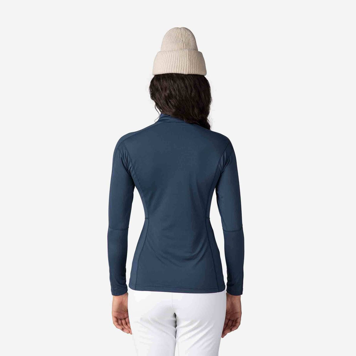 Bluza dama Rossignol W CLASSIQUE 1 2 ZIP Dark navy