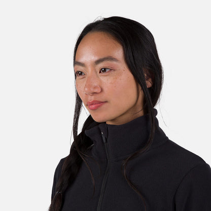 Bluza dama Rossignol W quarter zip polar fleece Black