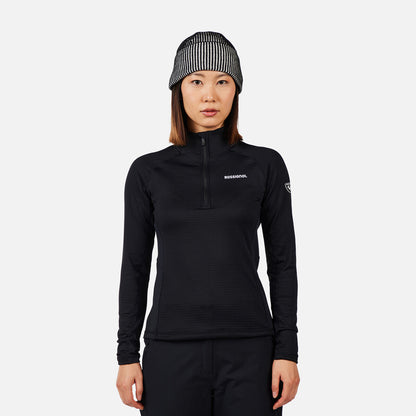 Bluza dama Rossignol W blackside mix hz fleece Black