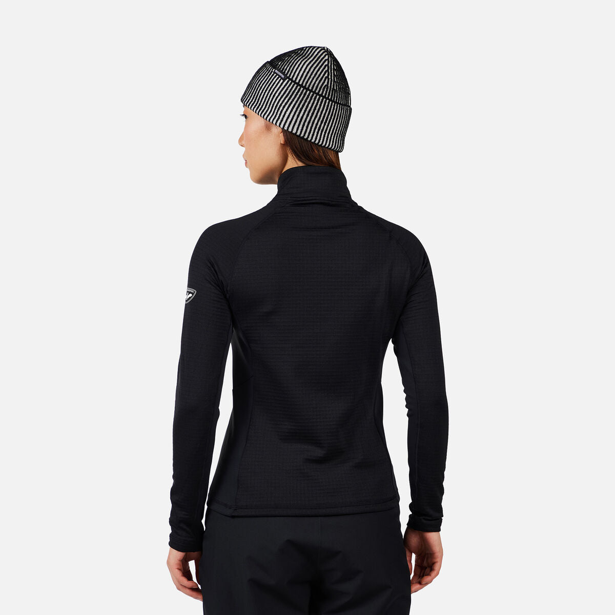 Bluza dama Rossignol W blackside mix hz fleece Black