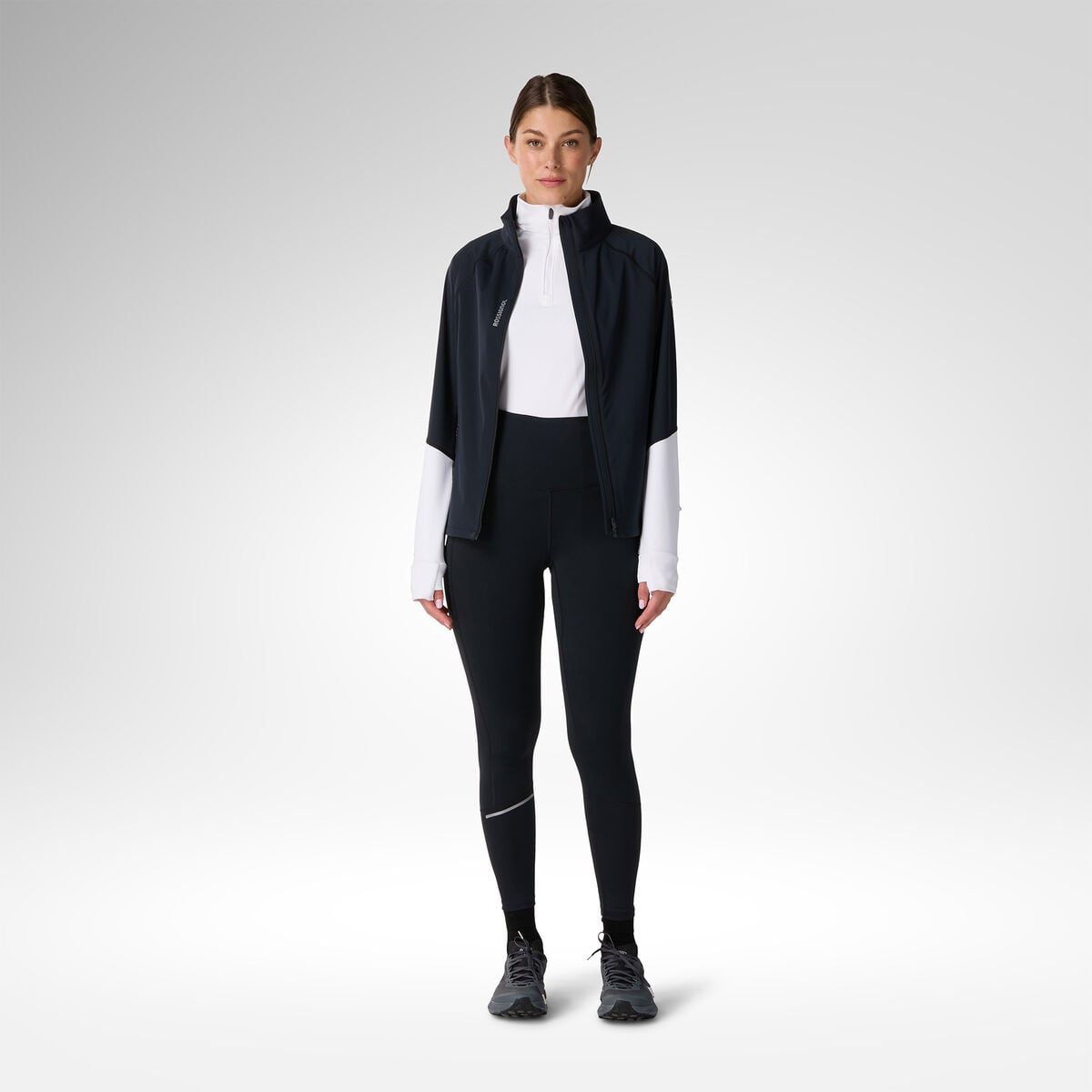 Bluza dama Rossignol W half zip first layer White