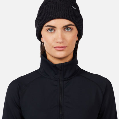 Bluza dama Rossignol W mid layer stretch hz Black