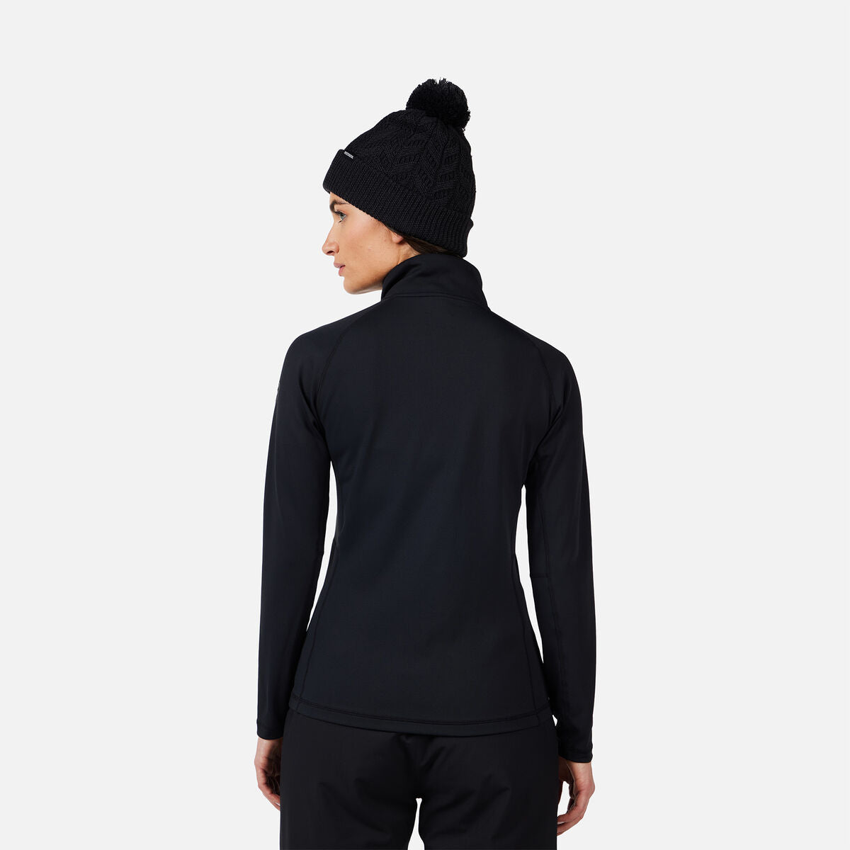 Bluza dama Rossignol W mid layer stretch hz Black