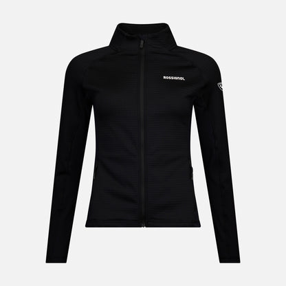 Jacheta dama Rossignol W Blackside mix fz fleece - Black