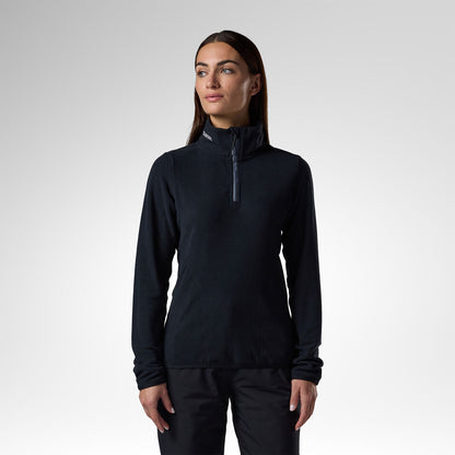 Bluza dama Rossignol W quarter zip polar fleece Black