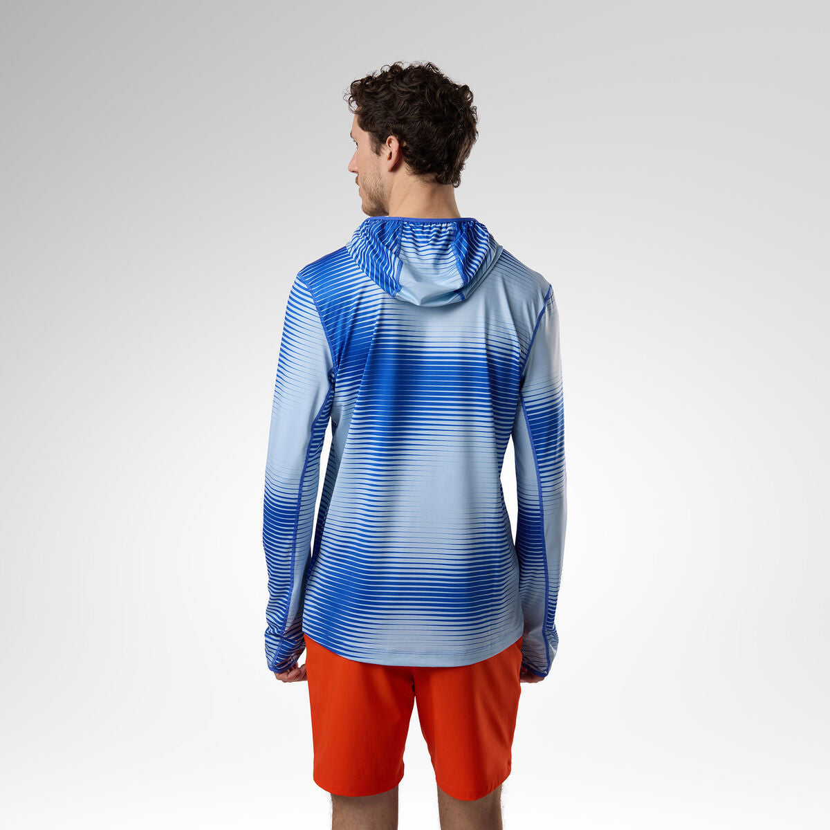 Bluza barbati Rossignol WESTWEG SUN Hoodie - Dazzle Blue Line Fogg
