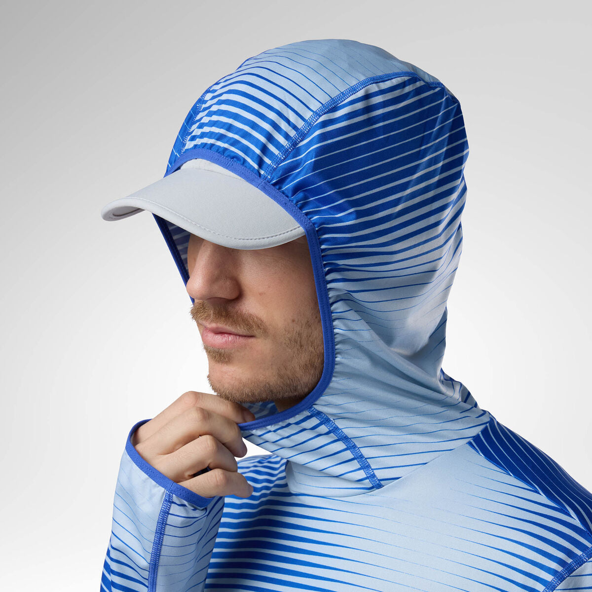 Bluza barbati Rossignol WESTWEG SUN Hoodie - Dazzle Blue Line Fogg