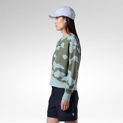 Bluza dama Rossignol W LOGO CN - Sage Green Cloud