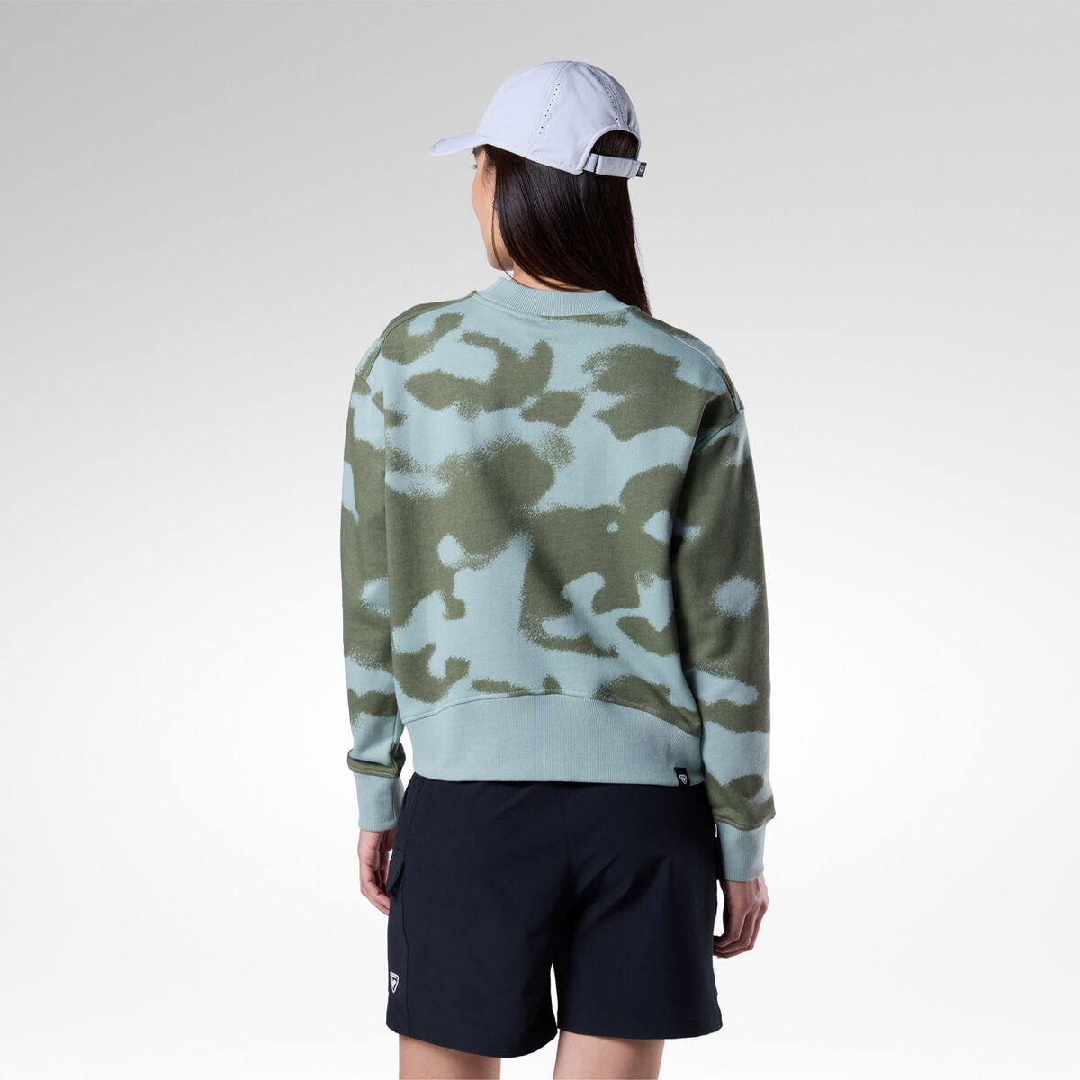 Bluza dama Rossignol W LOGO CN - Sage Green Cloud
