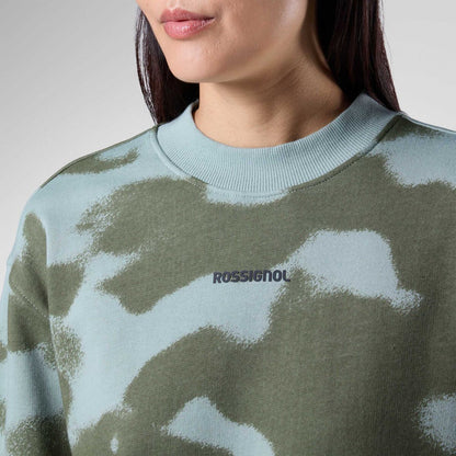 Bluza dama Rossignol W LOGO CN - Sage Green Cloud