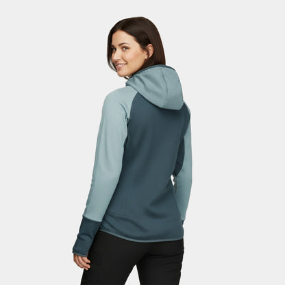 Alpinus UBA – Midlayer Fleece Damă cu Glugă