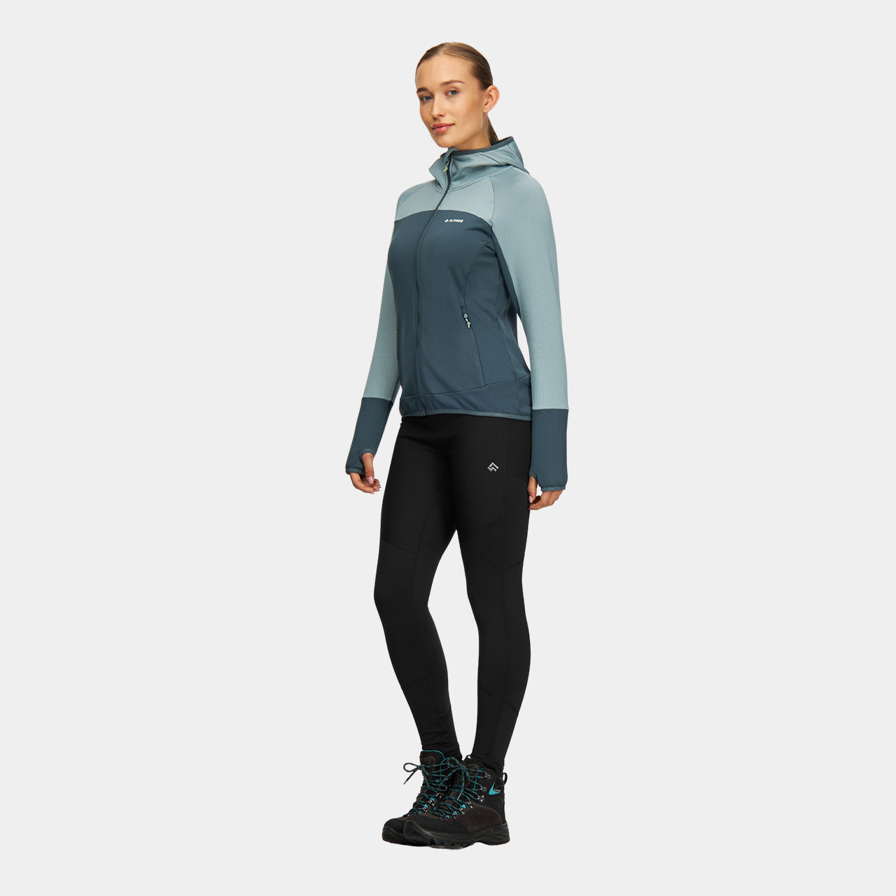 Alpinus UBA – Midlayer Fleece Damă cu Glugă