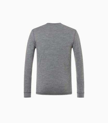 Bluza de corp barbati SN Super.Natural M TUNDRA175 LS Cashmere Grey Melange