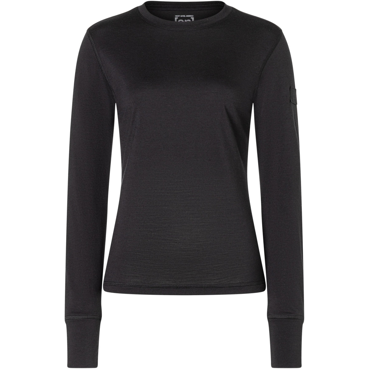 Bluza de corp dama SN Super.Natural W BIO BASE LS Jet Black