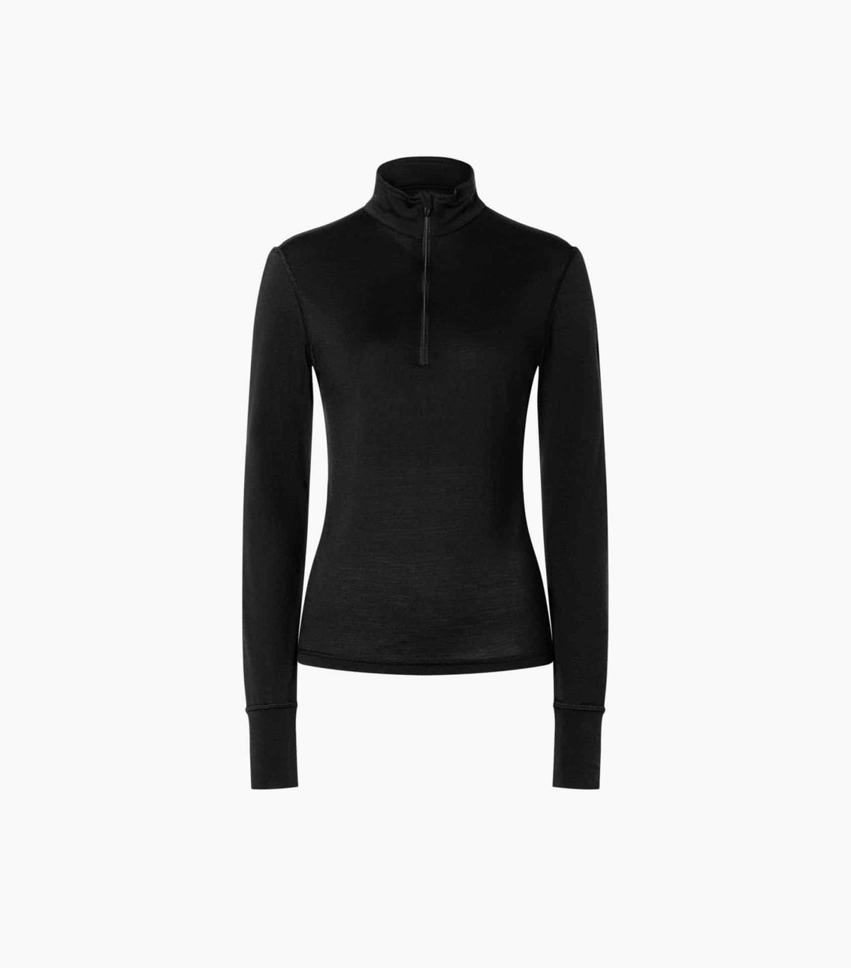 Bluza de corp dama SN Super.Natural W TUNDRA175 ZIP 1 4 JET BLACK