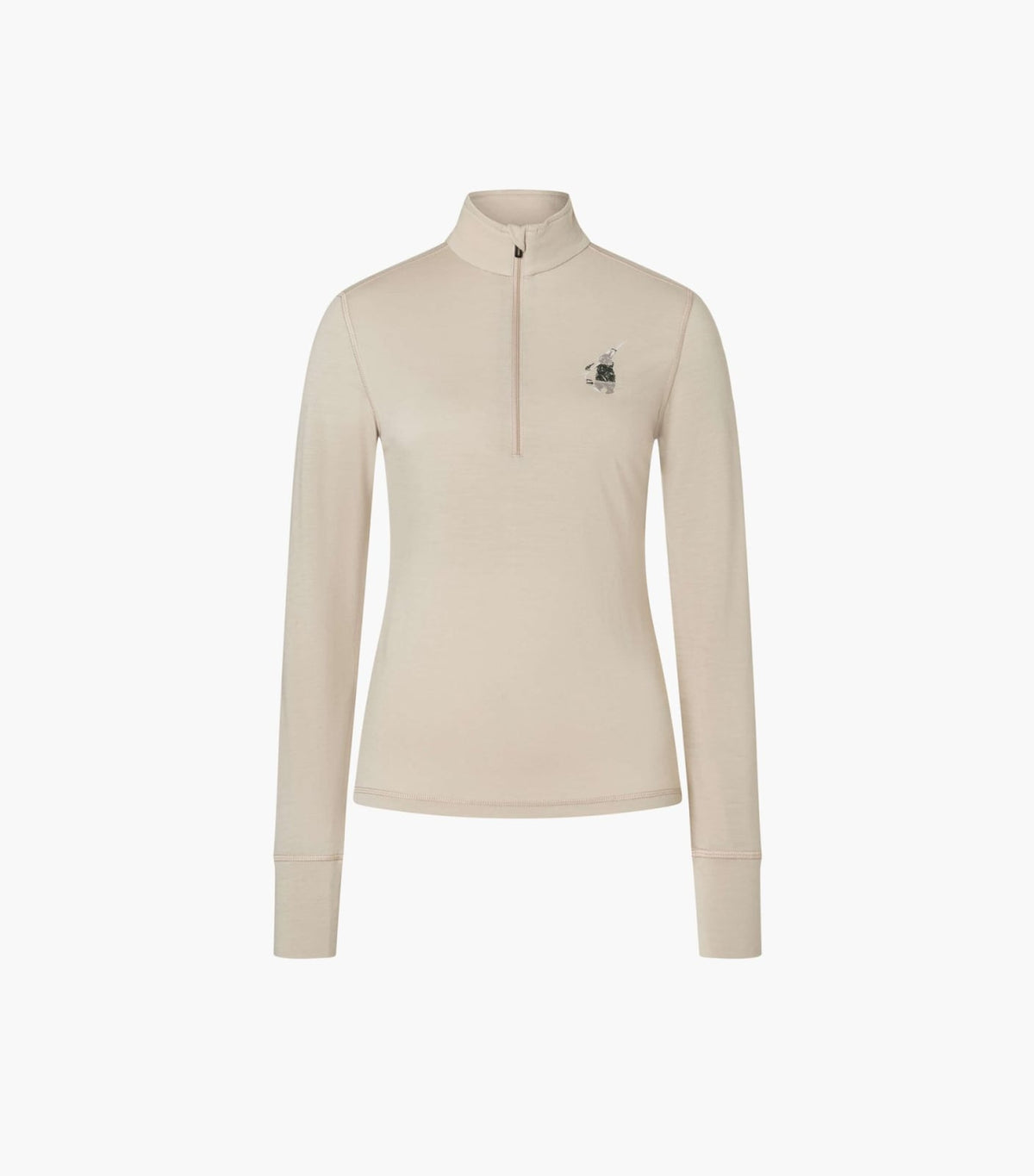 Bluza de corp dama SN Super.Natural W TUNDRA175 ZIP 1 4 BUNNY WHITE PEPPER VARIOUS
