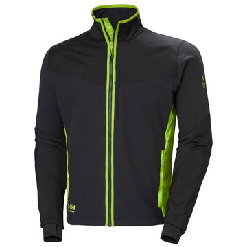 Bluza Helly Hansen Magni Fleece, negru lime, M