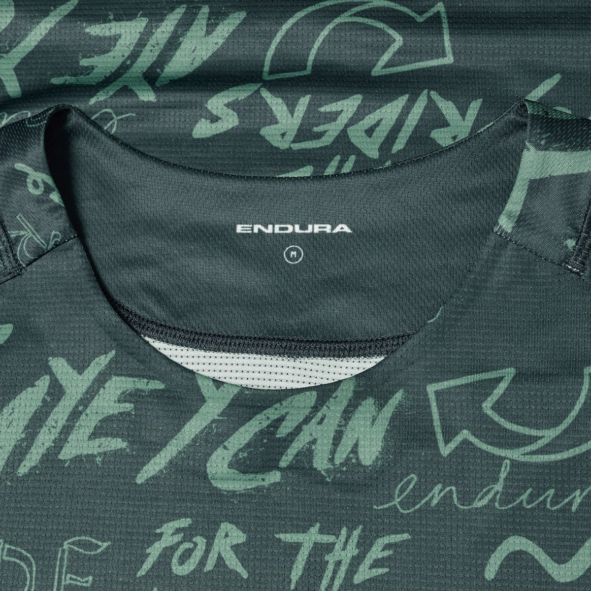 Bluza pentru barbati ENDURA SINGLETRACK L S PRINT - CARBON GREY