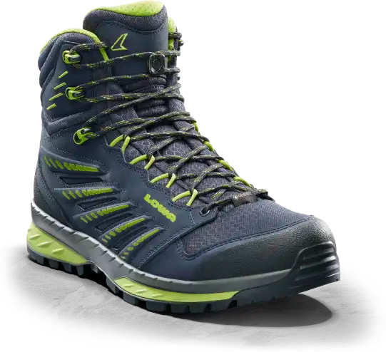 Bocanci barbati LOWA TREK EVO GTX MID navy lime
