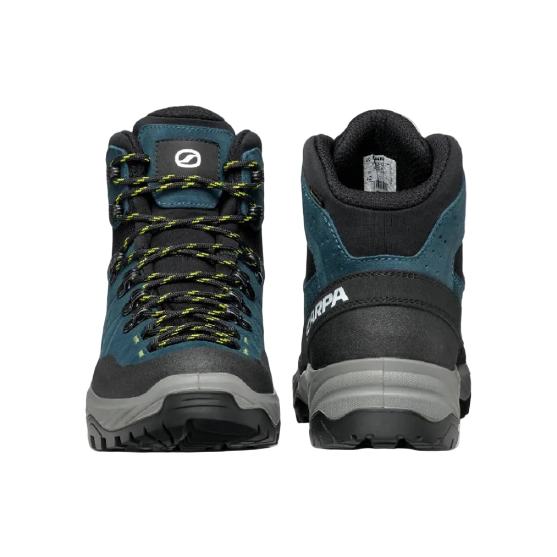 Scarpa Boreas Gore-Tex Petrol Lime Ghete Drumetie Femei