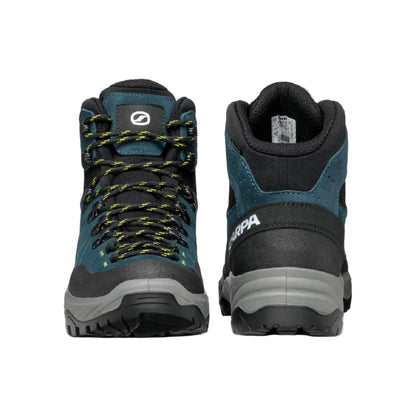 Scarpa Boreas Gore-Tex Petrol Lime Ghete Drumetie Femei