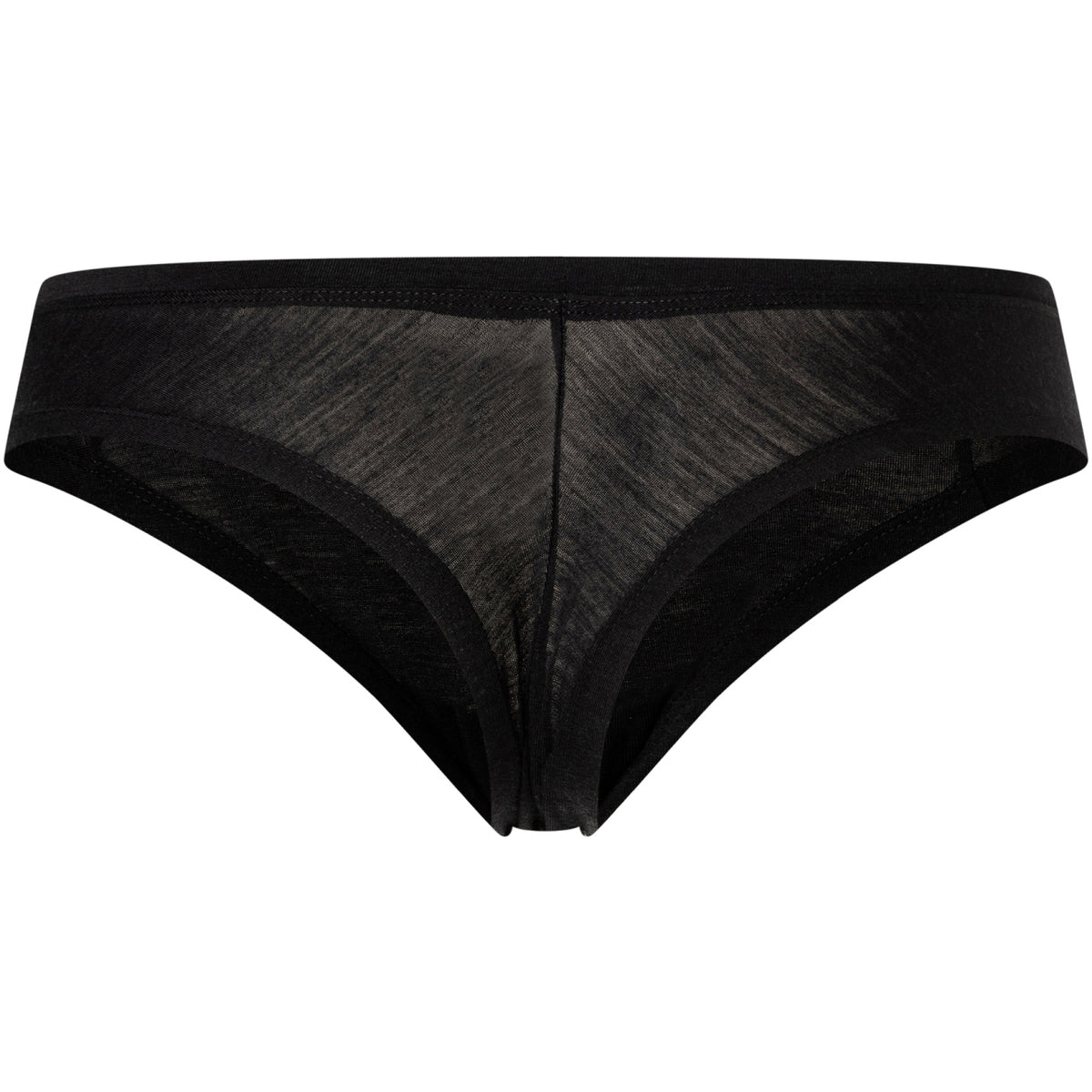 Lenjerie Merino pentru femei SN Super.Natural TUNDRA175 THONG Jet Black