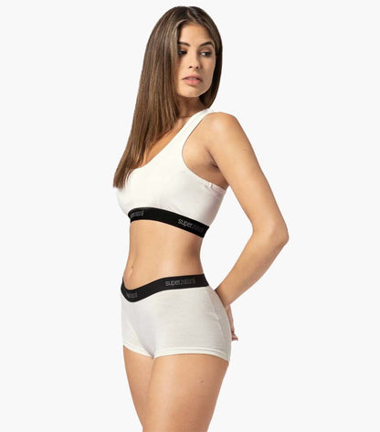 Bustiera dama SN Super.Natural W TUNDRA220 SEMPLICE BRA FRESH WHITE