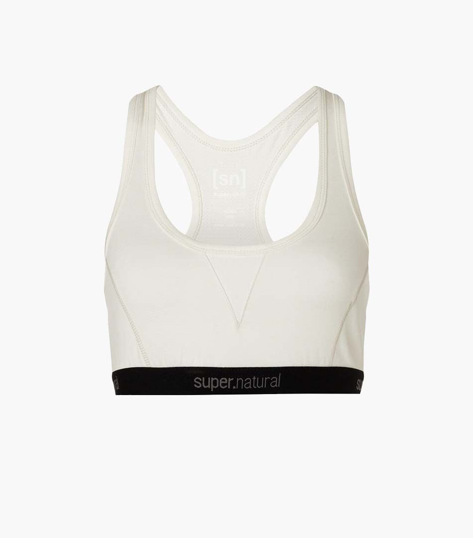 Bustiera dama SN Super.Natural W TUNDRA220 SEMPLICE BRA FRESH WHITE