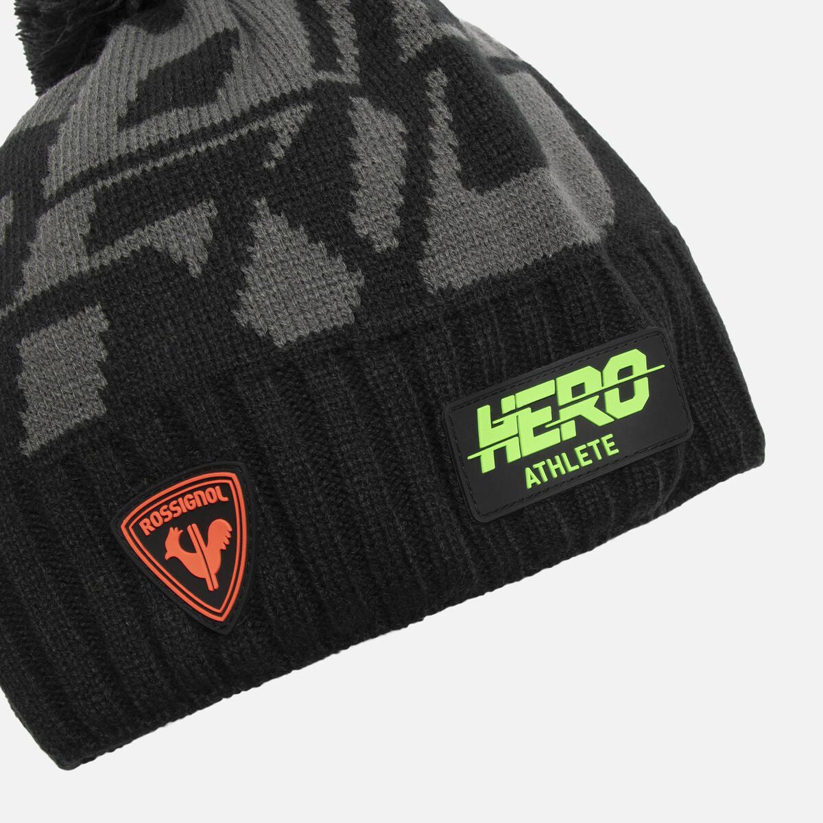 Caciula barbati Rossignol HERO POMPON Black