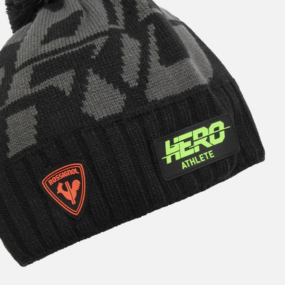 Caciula barbati Rossignol HERO POMPON Black