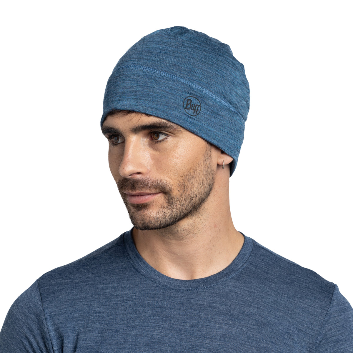 Caciula BUFF Merino LIGHT Multistripes Tempest