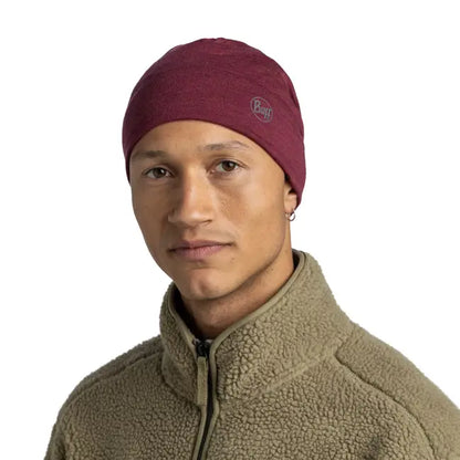 Caciula BUFF Merino MID Melange Tibetan Red