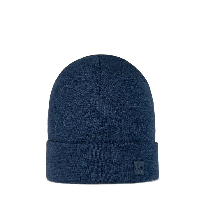 Buff Heavy – Căciulă Lână Merino Solid Night Blue