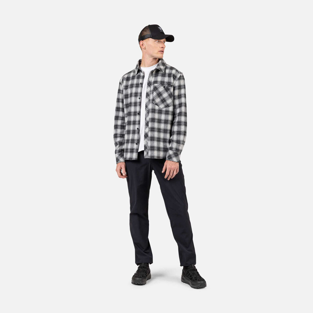 Camasa barbati Rossignol Ranch Plaid Shirt Black