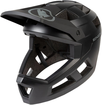 Casca bicicleta Full Face Endura SINGLETRACK Black