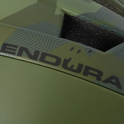 Casca de bicicleta pentru copii Endura SINGLETRACK FULL FACE - OLIVE GREEN.