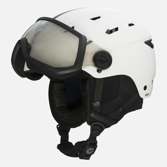 Casca schi barbati Rossignol ALLSPEED VISOR IMPACTS PHOTOCHROMIC STRATO - White