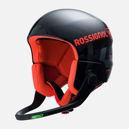 Casca schi barbati Rossignol HERO GIANT impacts FIS Black (Chinguard)