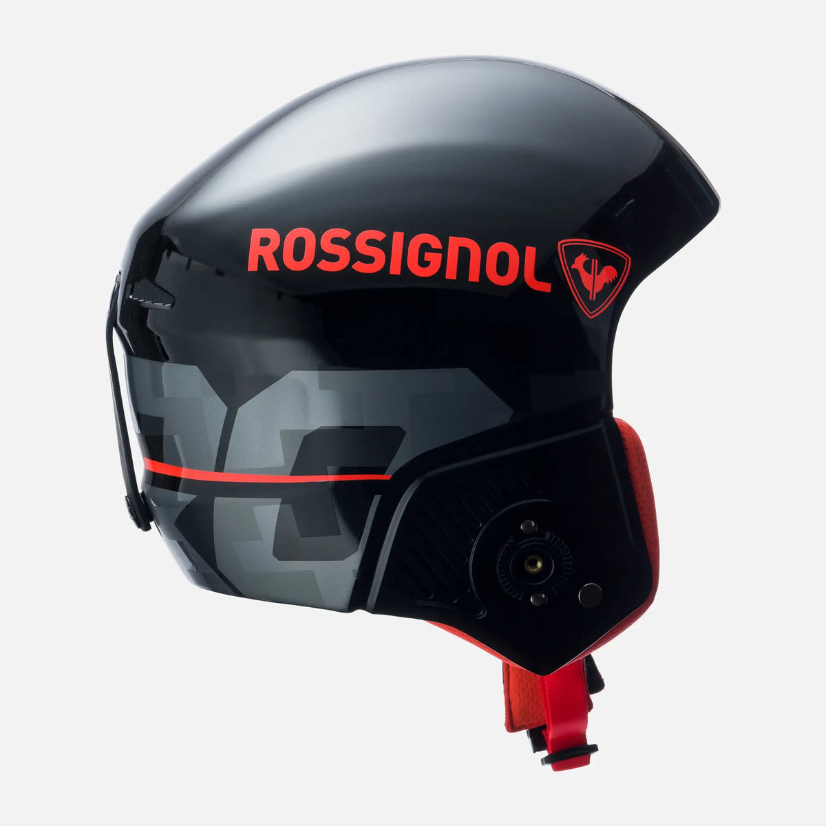 Casca schi barbati Rossignol HERO GIANT impacts FIS Black (Chinguard)