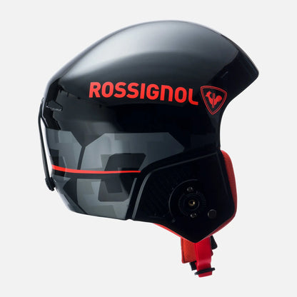 Casca schi barbati Rossignol HERO GIANT impacts FIS Black (Chinguard)