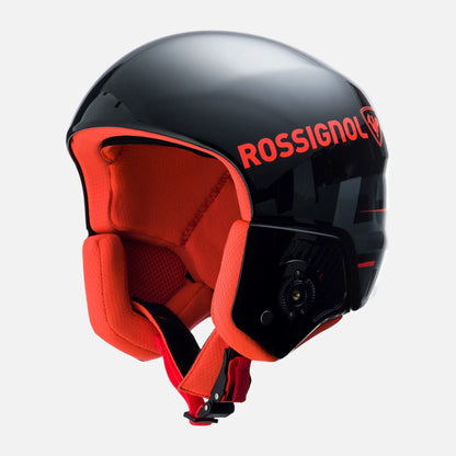 Casca schi barbati Rossignol HERO GIANT impacts FIS Black (Chinguard)